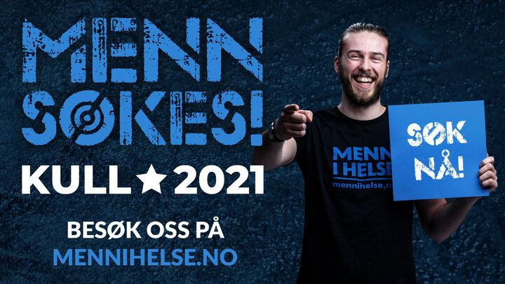 Menn søkes til helsefagarbeiderutdanning.